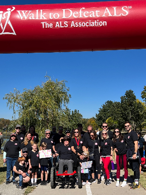 Our family at last year's walk!